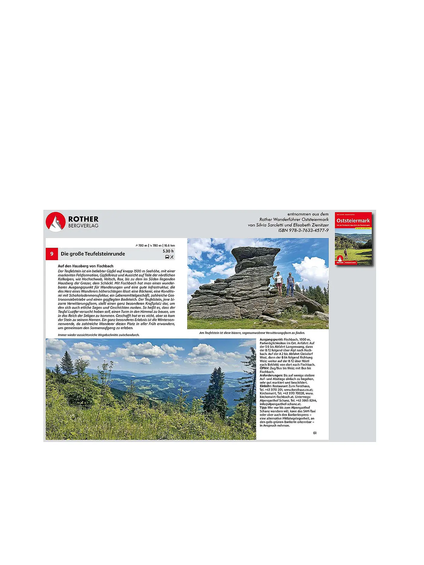 FREYTAG & BERNDT | Rother Wanderführer Oststeiermark | 
